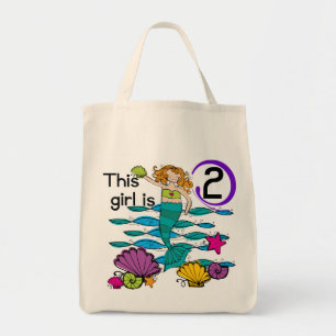 Bolso De Tela Camisetas y regalos de cumpleaños de Sirena