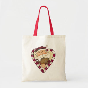 Bolso De Tela Camisetas y regalos de Ginger Heart Santa