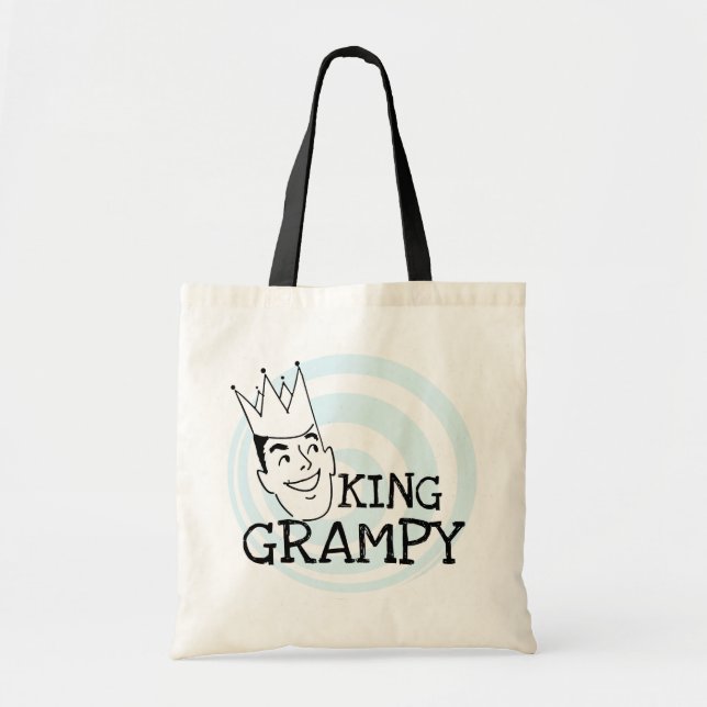 Bolso De Tela Camisetas y regalos de King Grampy (Frente)