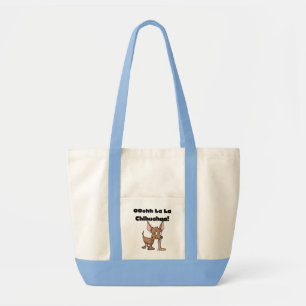 Bolso De Tela Camisetas y regalos de la chihuahua del La del La