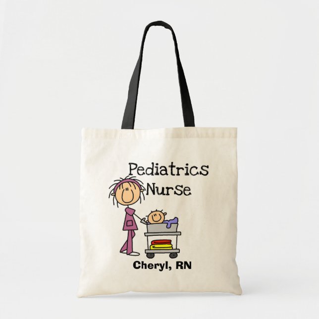 Bolso De Tela Camisetas y regalos de la enfermera de la (Frente)