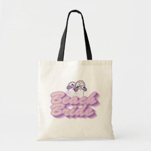 Bolso De Tela Camisetas y regalos de la novia de la playa de los