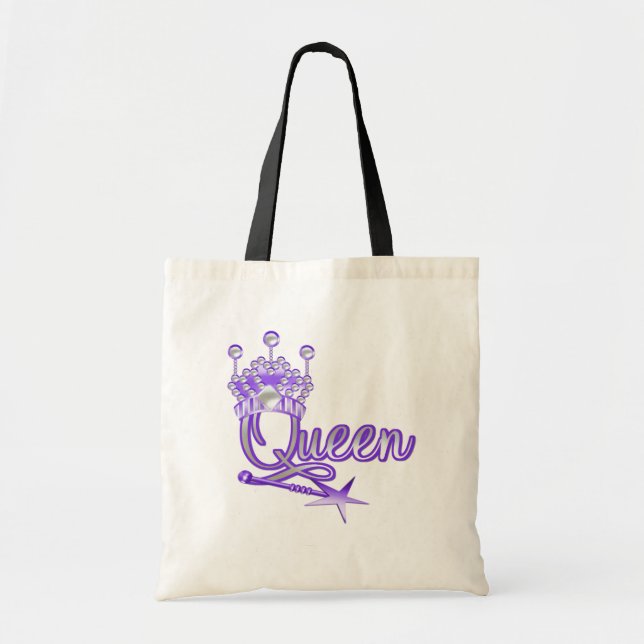 Bolso De Tela Camisetas y regalos de la reina (Frente)