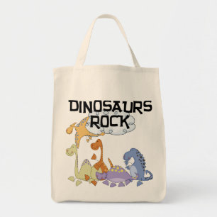 Bolso De Tela Camisetas y regalos de la roca de los dinosaurios