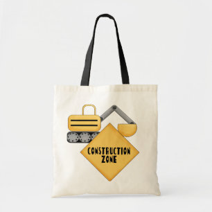 Bolso De Tela Camisetas y regalos de la zona de la construcción