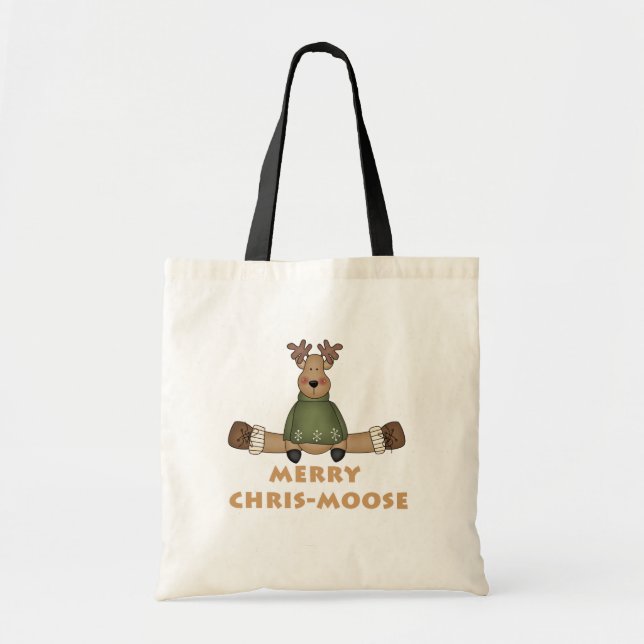 Bolso De Tela Camisetas y regalos de Mary Chris-Moose (Frente)