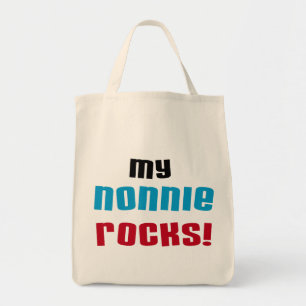 Bolso De Tela Camisetas y regalos de mi Nonnie Rocks