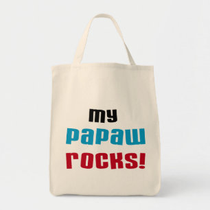 Bolso De Tela Camisetas y regalos de mi Papaw Rocks