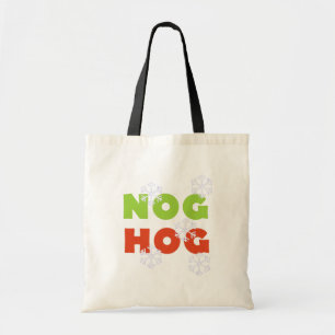 Bolso De Tela Camisetas y regalos de Nog Hog Holiday