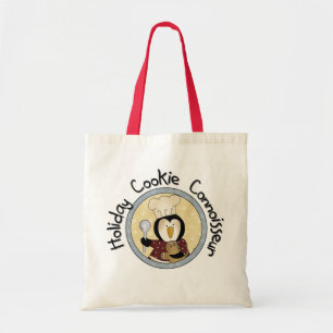 Bolso De Tela Camisetas y regalos de Penguin Cookie Connoisseur