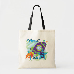 Bolso De Tela Camisetas y regalos de quinto cumpleaños