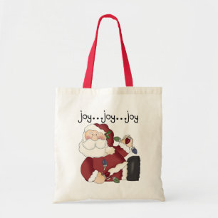 Bolso De Tela Camisetas y regalos de Santa Joy