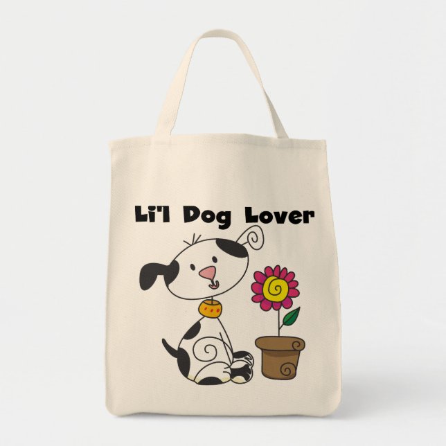 Bolso De Tela Camisetas y regalos del amante del perro de (Frente)
