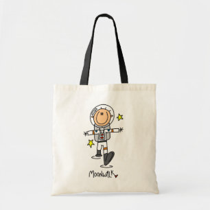 Bolso De Tela Camisetas y regalos del Moonwalk del astronauta