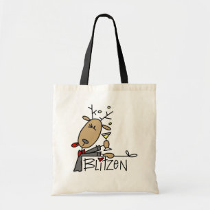 Bolso De Tela Camisetas y regalos del navidad del reno de