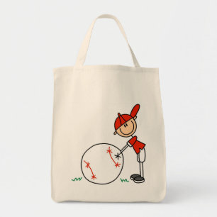 Bolso De Tela Camisetas y regalos del personalizar del béisbol