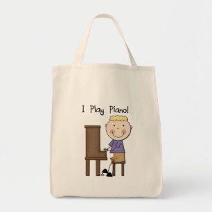 Bolso De Tela Camisetas y regalos del pianista