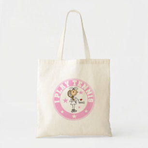 Bolso De Tela Camisetas y regalos del tenis del juego del chica