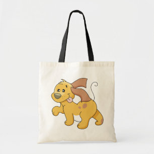 Bolso De Tela Camisetas y regalos felices de perro marrón