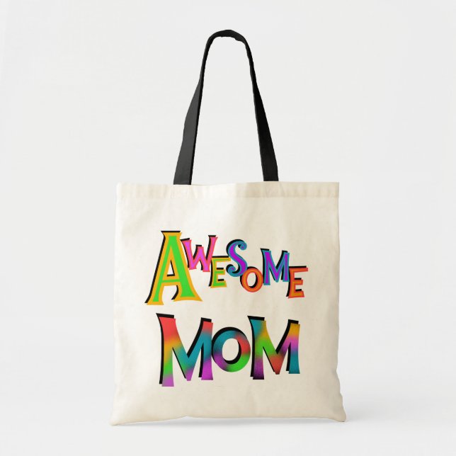 Bolso De Tela Camisetas y regalos impresionantes de la mamá (Frente)