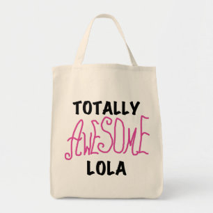 Bolso De Tela Camisetas y regalos Lola rosados totalmente alucin