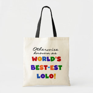 Bolso De Tela Camisetas y regalos más conocidos de Lolo