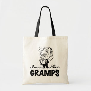 Bolso De Tela Camisetas y regalos nuevos Gramps sonrientes