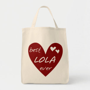 Bolso De Tela Camisetas y regalos para el mejor corazón rojo Lol