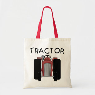 Bolso De Tela Camisetas y regalos rojos del TRACTOR
