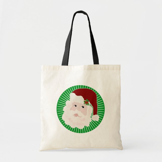 Bolso De Tela Camisetas y regalos tradicionales de Santa Claus (Frente)