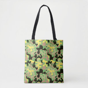 Bolso De Tela Camo de firma de primavera temprana