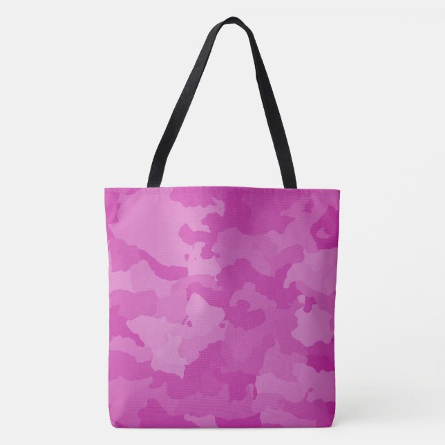 Bolso De Tela Camo rosado (Anverso)
