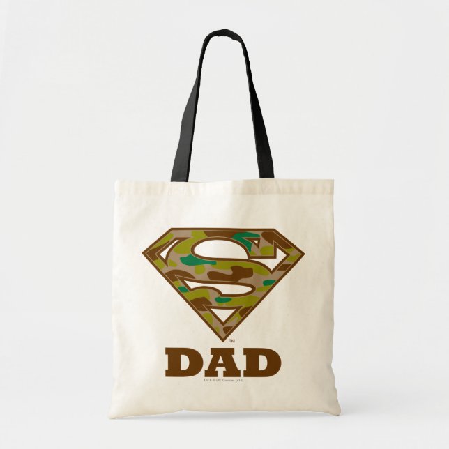 Bolso De Tela Camo Super Dad (Frente)