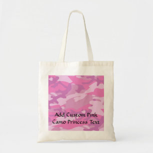 Bolso De Tela Camoflauge rosado
