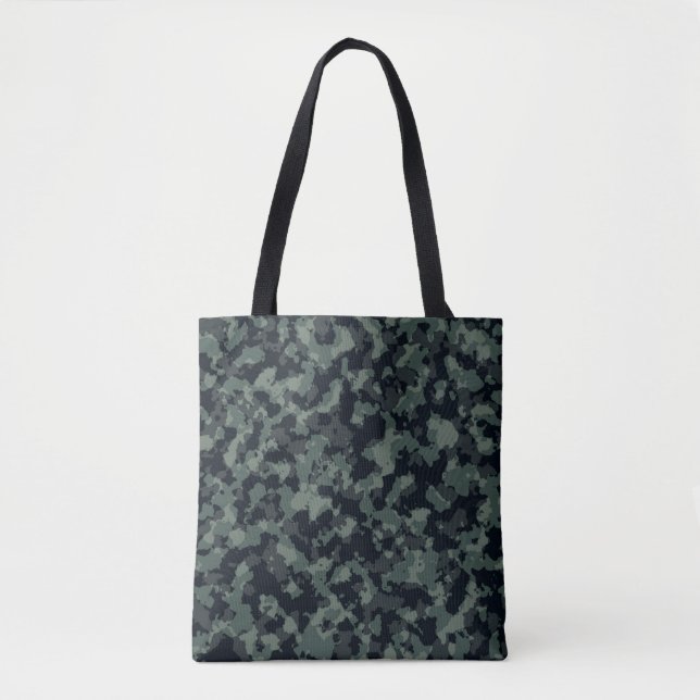 Bolso De Tela Camouflage military texture (Anverso)