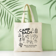 Camp Bachelorette Personalizado Bachelorette Tote 