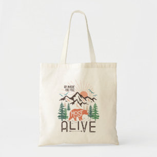 Bolso De Tela Campamento de montaña