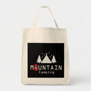 Bolso De Tela campamento en la montaña