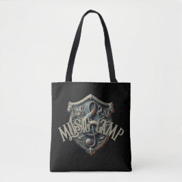 Bolso De Tela Campamento musical Tote Bag