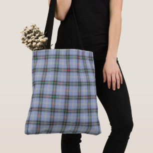 Bolso De Tela Campana de fronteras Tartán
