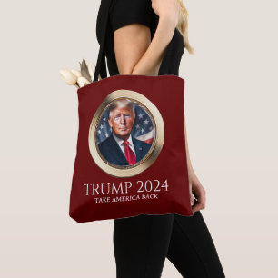 Bolso De Tela Campaña de Trump 2024 Colectivo Rojo Republicano