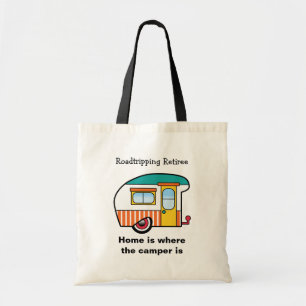 Bolso De Tela Campaña de viaje curada del retiro de la ruta