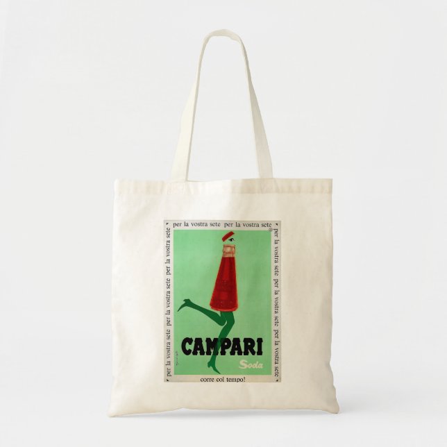 Bolso De Tela Campari Soda Classic T Shirt (Frente)
