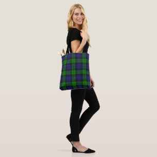 Bolso De Tela Campbell Clan Tartan Plaid Black Watch