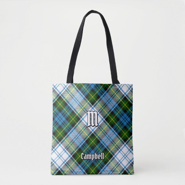 Bolso De Tela Campbell Dress Tartan (Anverso)