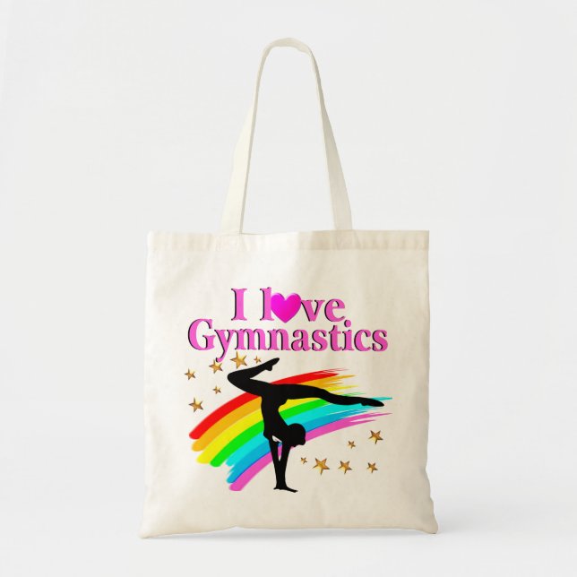 Bolso De Tela CAMPEONATO DE GIMNASTICA DE bonito (Frente)