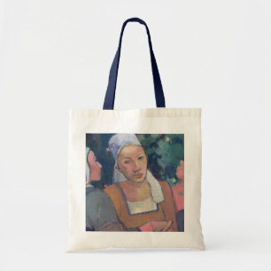 Bolso De Tela Campesinos del bretón de Paul Gauguin el  , 1894