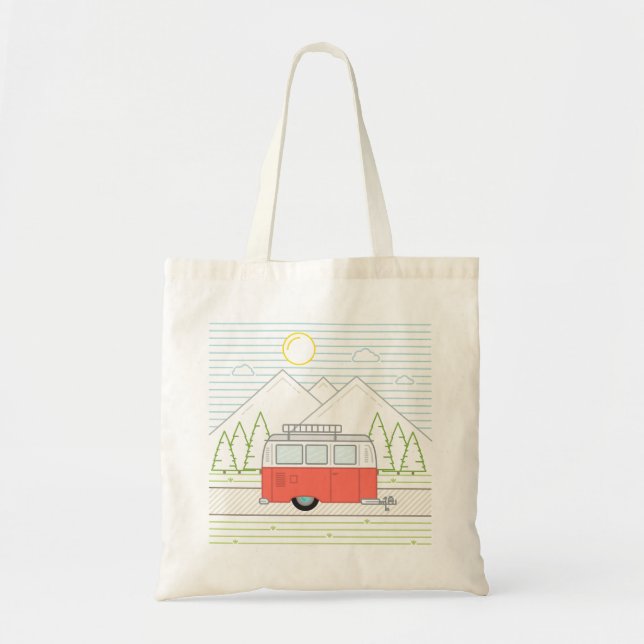 Bolso De Tela Camping (Frente)