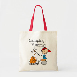 Bolso De Tela Camping es Camisetas y Regalos Deliciosos