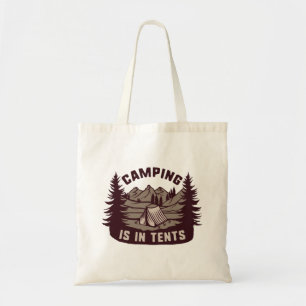 Bolso De Tela Camping Está En Las Tiendas